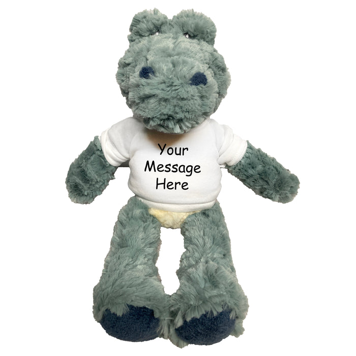 Personalized Stuffed Alligator / Crocodile - 12" Ali Gator