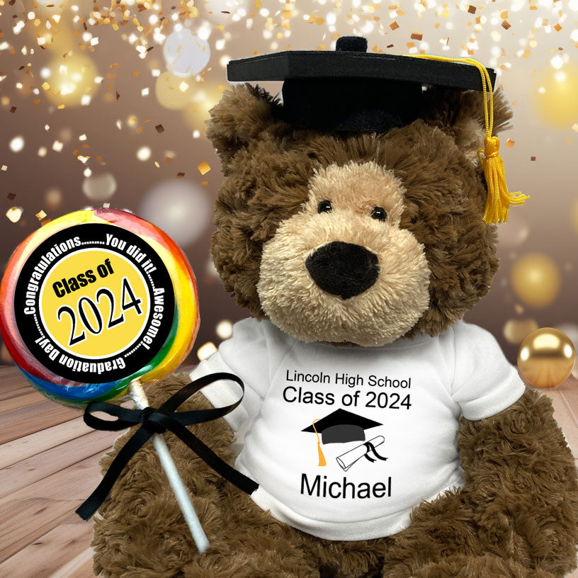 Personalized Graduation Teddy Bears and Stuffed Animals