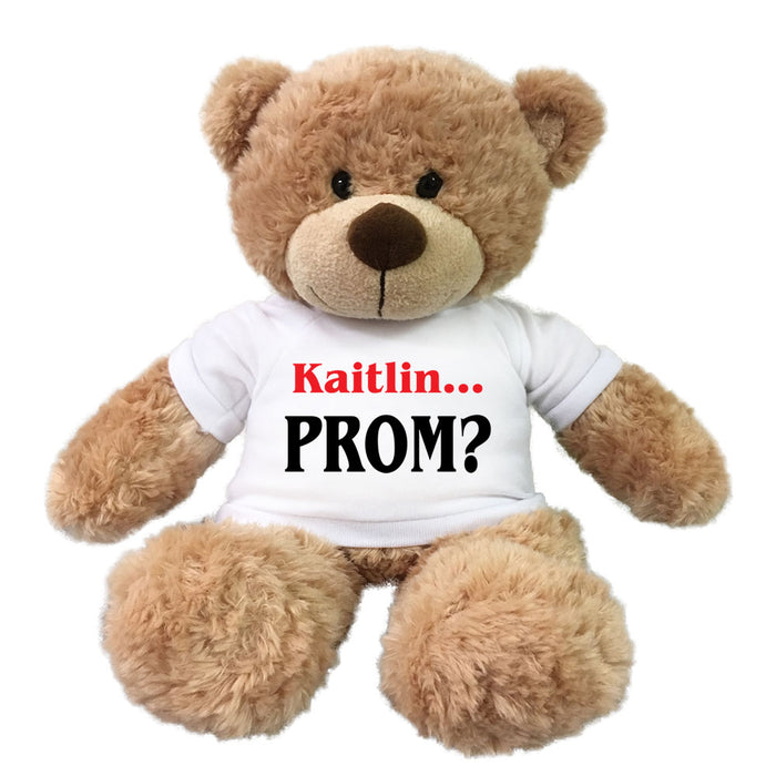Personalized Prom Teddy Bear - 13" Bonny Bear