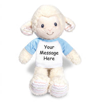 Personalized Stuffed Sheep / Lamb - 12 Inch LoveLee Lamb, Ebba Baby Plush