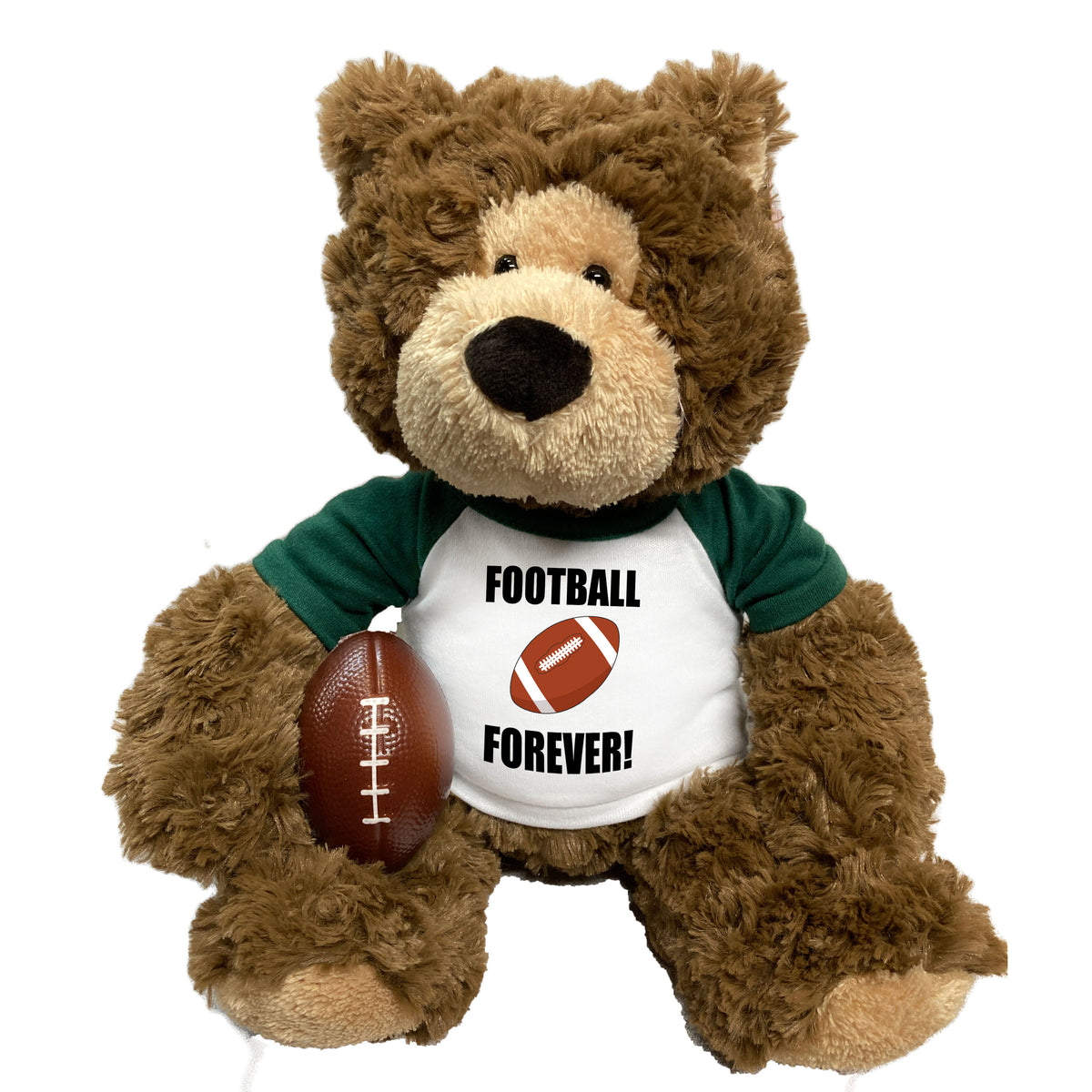 Football Teddy Bear - Personalized 14" Bear Hugs