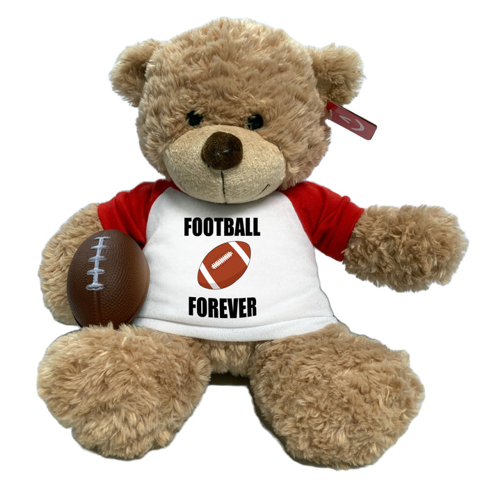 Football Teddy Bear - Personalized 13" Bonny Bear