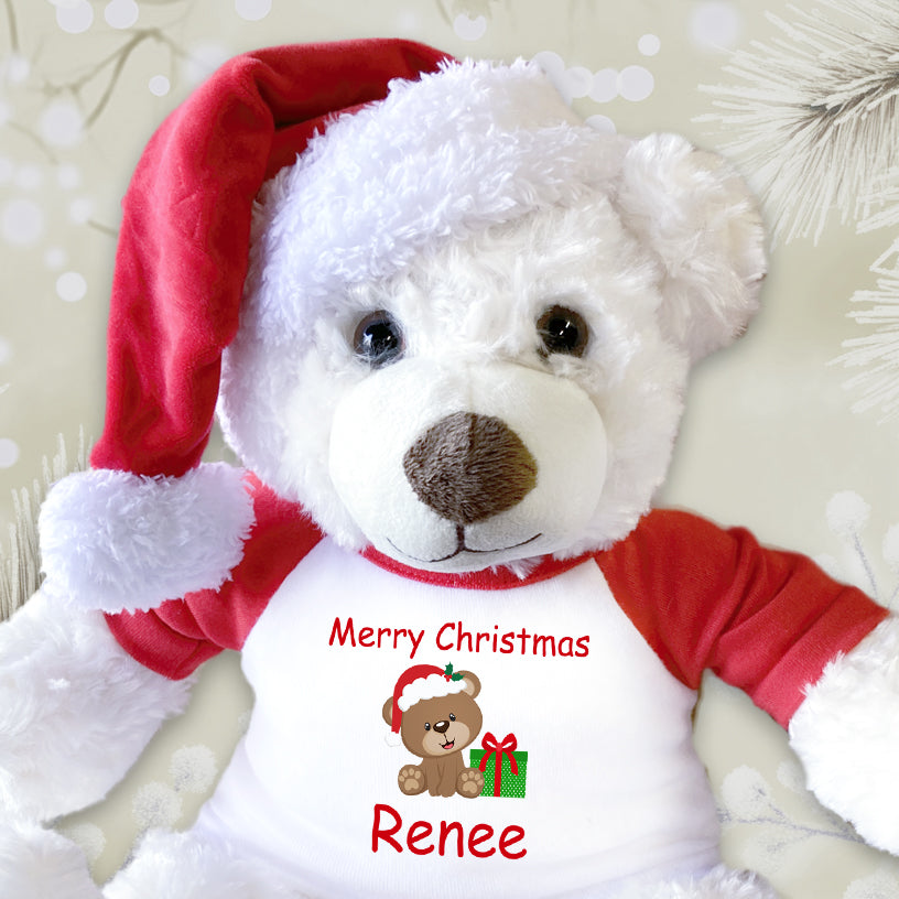 Personalized Christmas Teddy Bears and Stuffed Animals