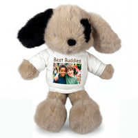 Personalized Stuffed Dog - 10 Inch Durham Pup with Photo and/or Text