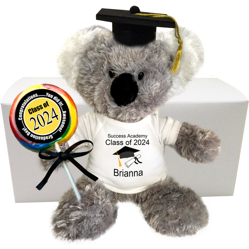 Personalized Graduation Koala Gift Set - 12"  Koala - Class of 2024