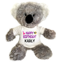 Personalized Birthday Koala - 12 Inch Tubbie Wubbie Koala