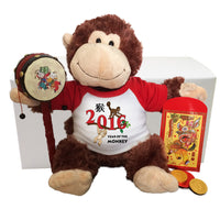 Chinese New Year Plush Monkey Gift Set 2016 Year of the Monkey