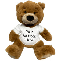 Personalized Teddy Bear - 14" Ginger Bear by Aurora Plush