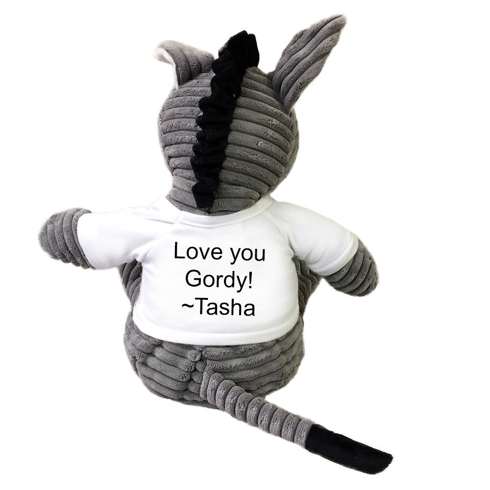 Smart Ass Donkey Personalized Plush Humor Gift