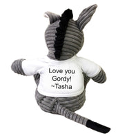 Smart Ass Donkey Personalized Plush Humor Gift