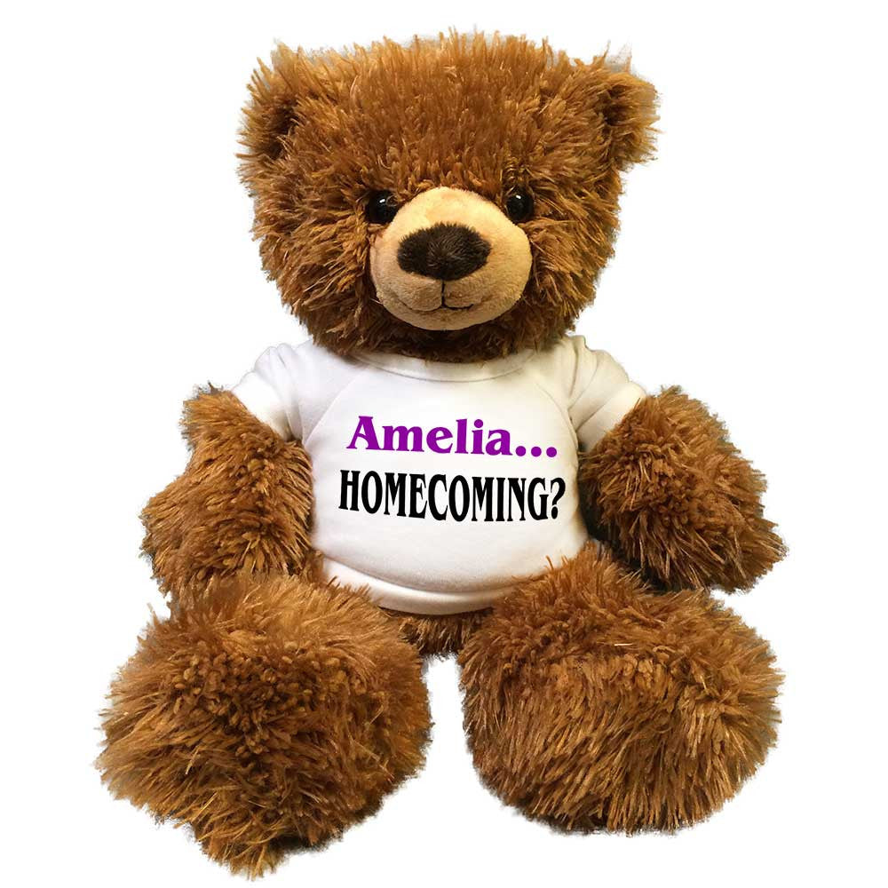 Personalized Homecoming Teddy Bear