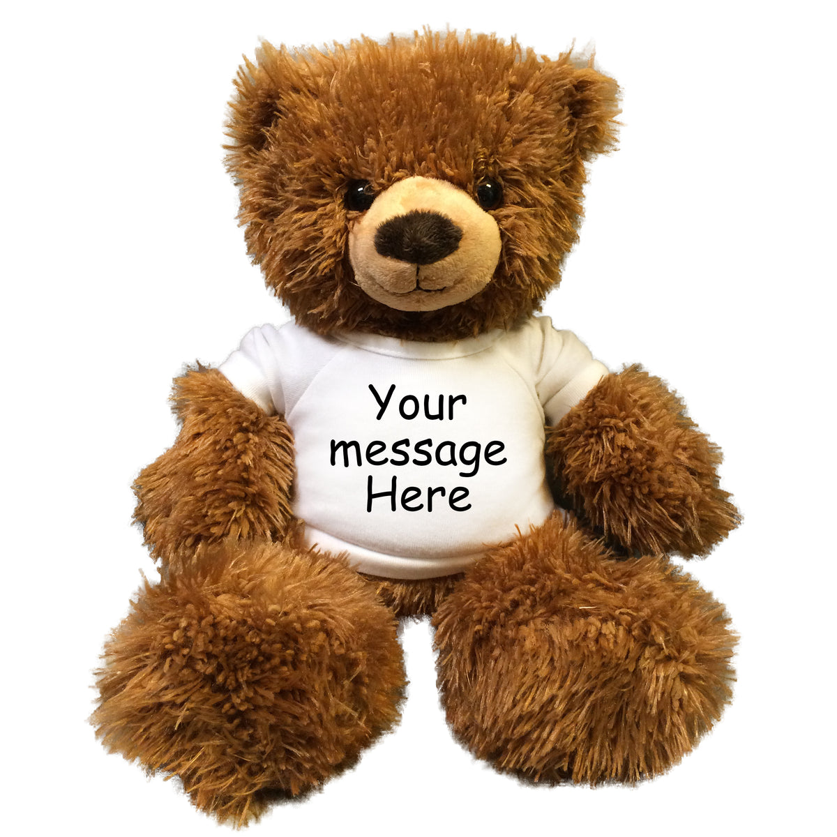 Personalized Teddy Bear - 14 inch Tummy Bear, Brown